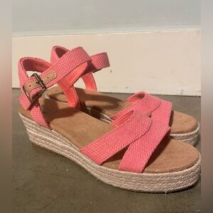 TOMS Audrey Platform Wedges